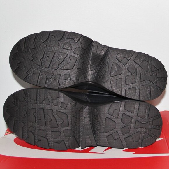 Nike Air Max Goaterra 2.0 Leather Boots Mens 8 Triple Black - Picture 6 of 6